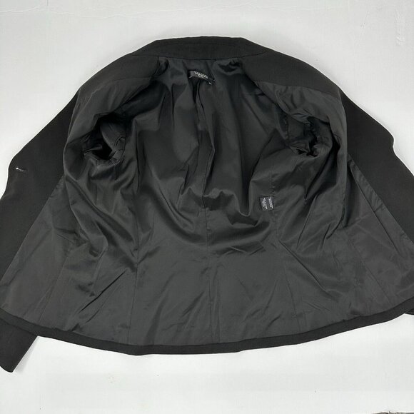 Tahari Women’s Black Quiet Luxury One Button Business Career‎ Blazer P/C36 - Picture 6 of 14